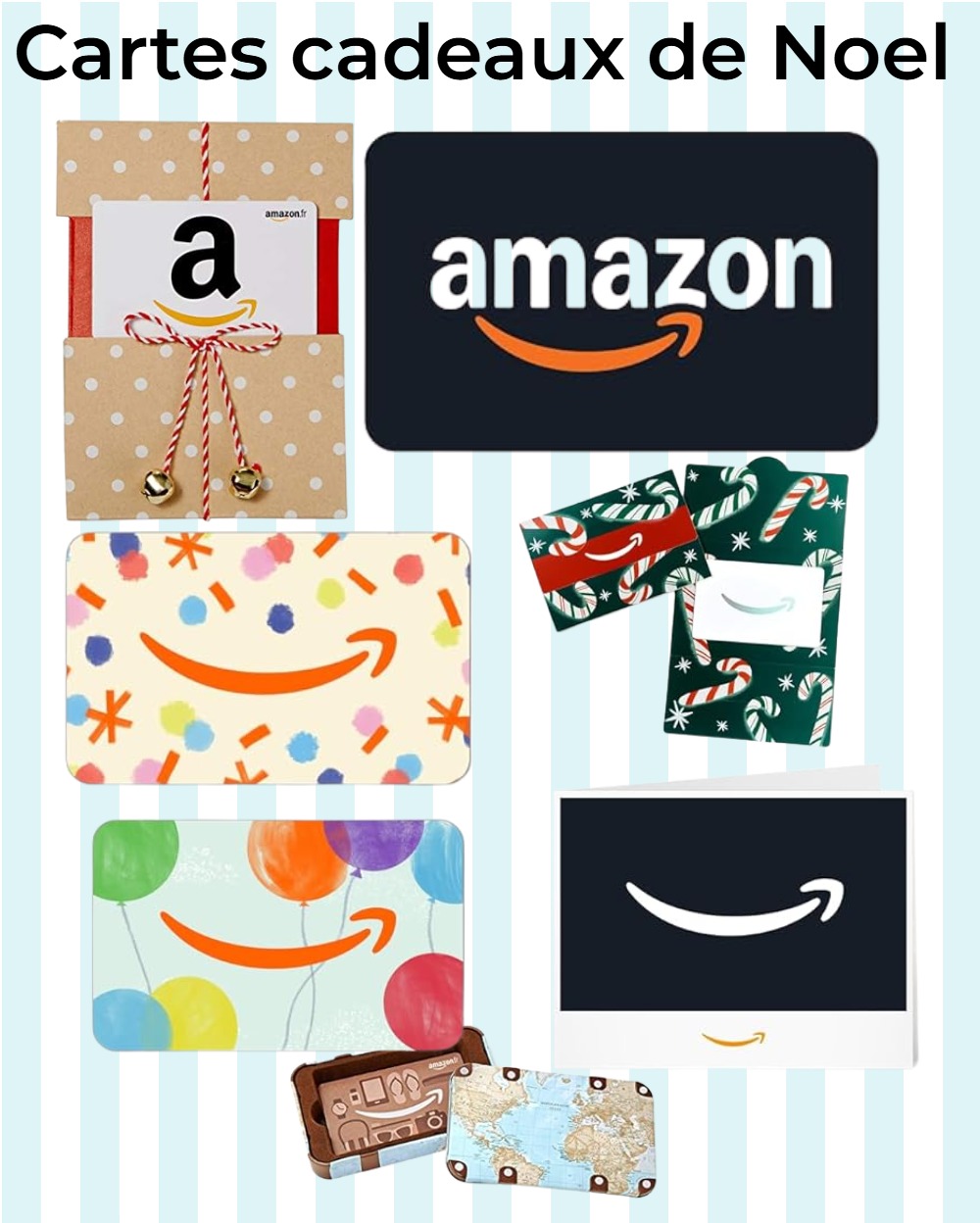 Cartes cadeaux de Noel
